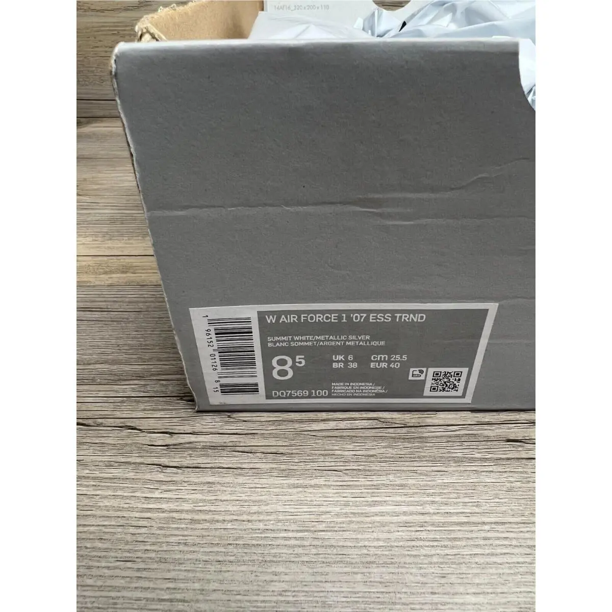 Nike shoes - Nike Air Force 1 - Air Force - DQ7569-100 - White (UPC: 196152011268) 10