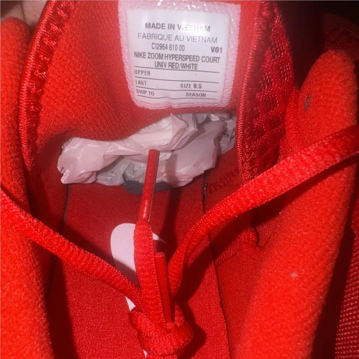 Nike shoes - Nike HyperSpeed - HyperSpeed - CI2964-610 - Red (UPC: 194499743767) 2