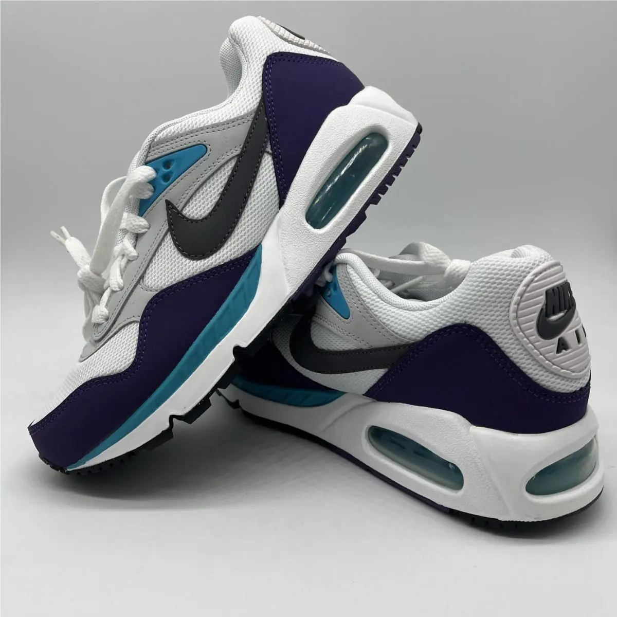 Size 7 - Nike Air Max Correlate Club Purple Blue White Casual Comfort Shoes