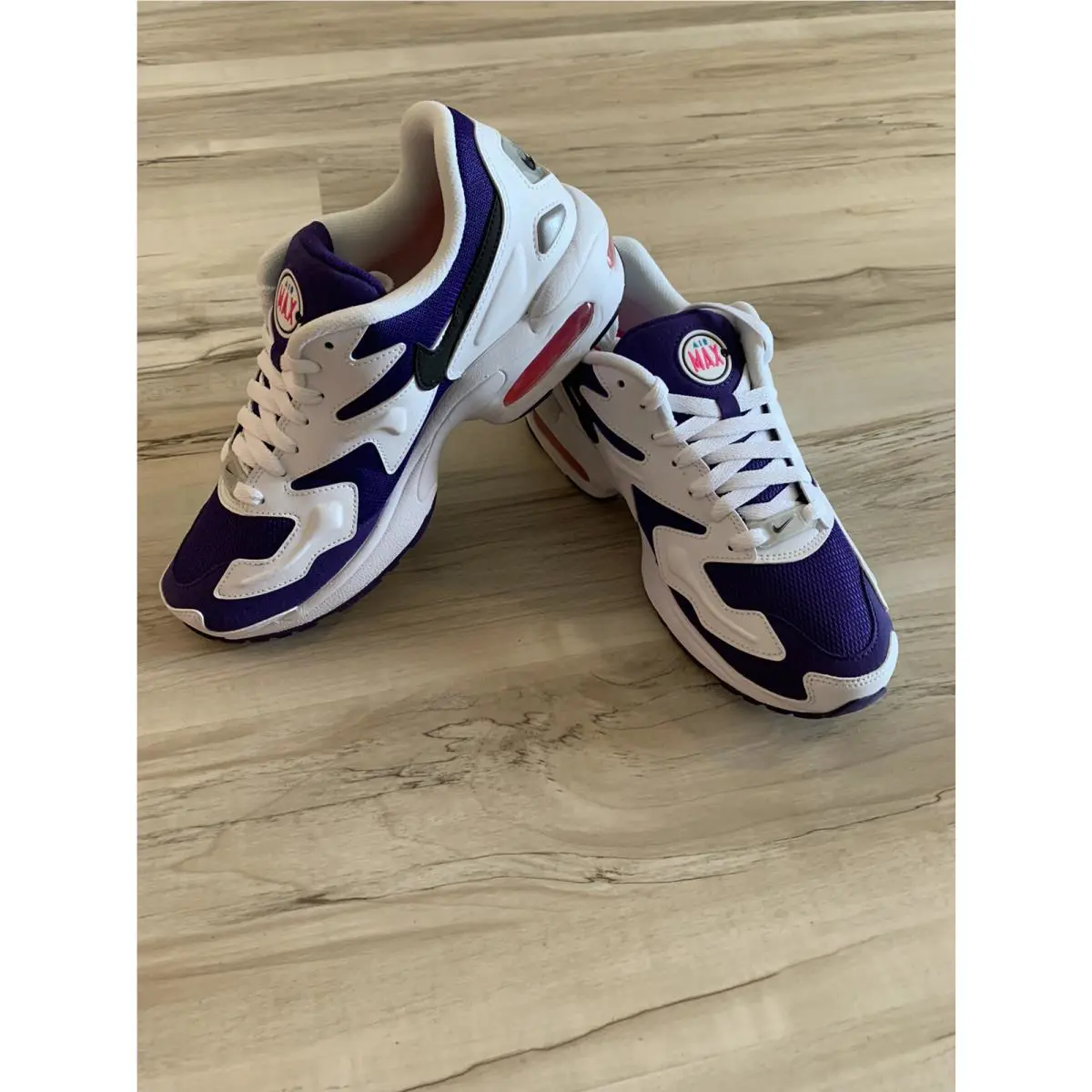 Nike shoes - Nike Air Max2 Light - Air Light - AO1741 103 - White 1