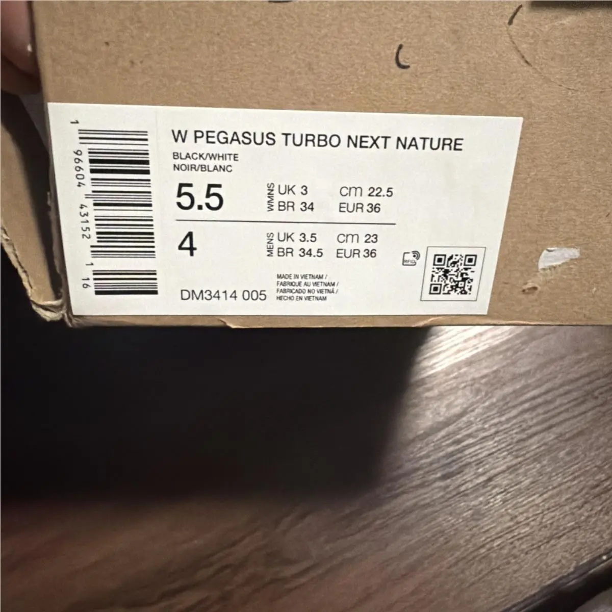 Nike shoes - Nike Pegasus Turbo - Pegasus Turbo - DM3414 005 - Black 4
