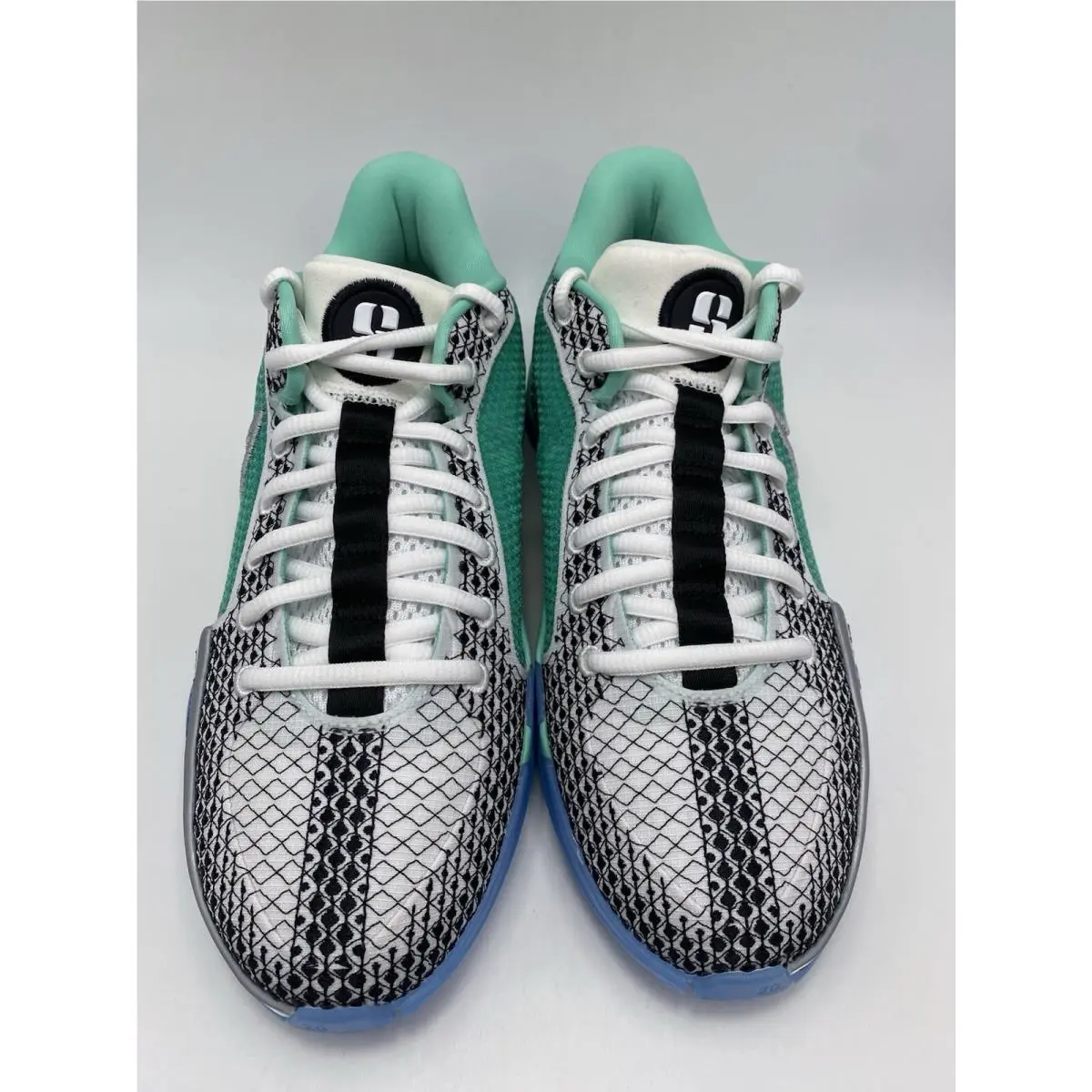 Nike shoes - NIKE iD - FJ4036 900 - Black/White-Turq-Blue 3
