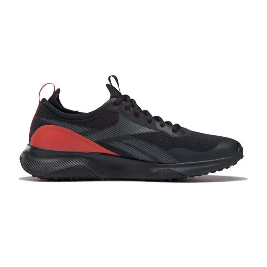 Reebok shoes - Cblack/Purgry/Dynred 3