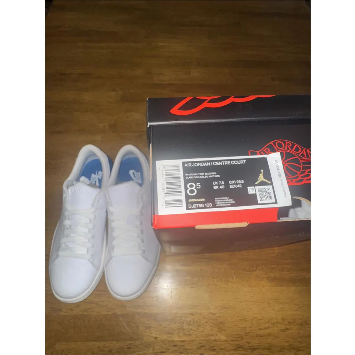 Nike shoes - Air Jordan 1 - Air - DJ2756103 - White (UPC: 0194957521050) 5