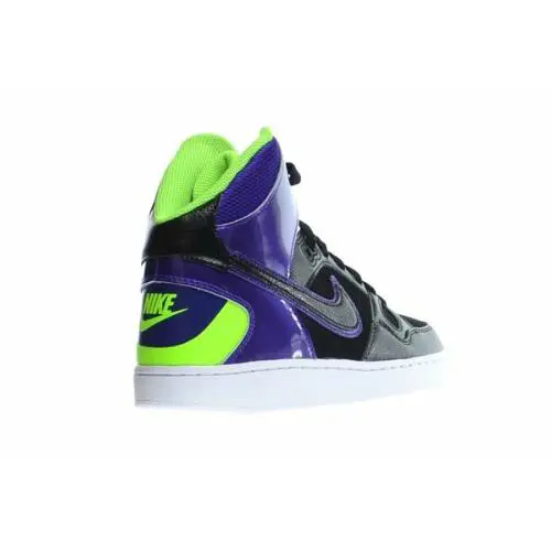 Nike shoes - Black/Lime-Electric Purple 4