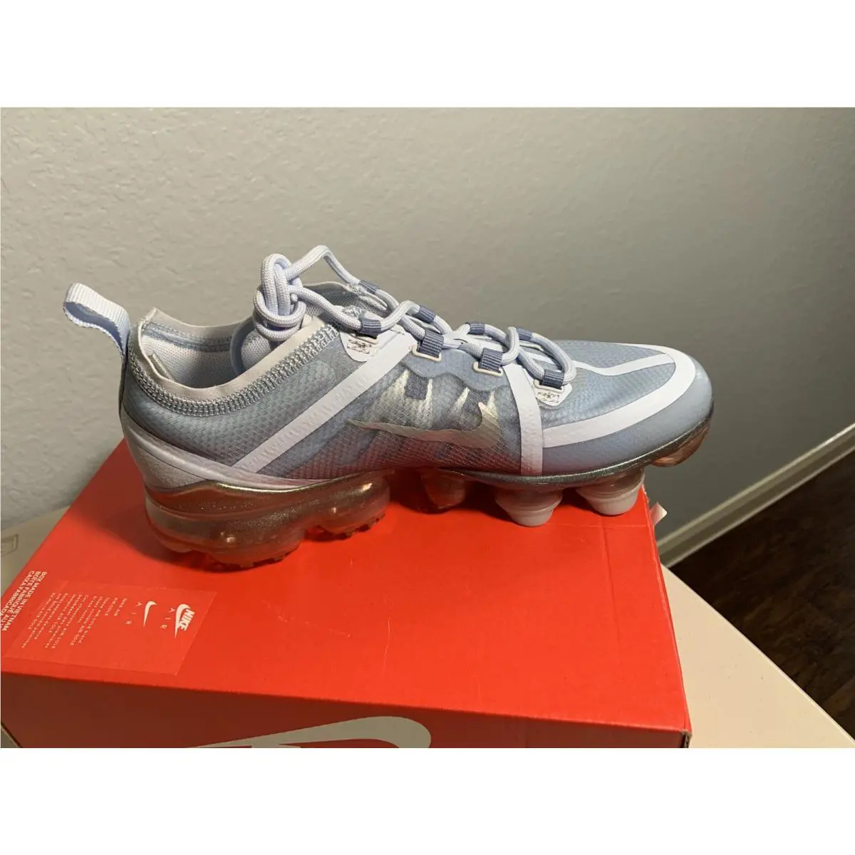Nike shoes - Nike Air Vapormax Run Utility - AJ2617 001 - Blue, Manufacturer: Pure Platinum Blue 0