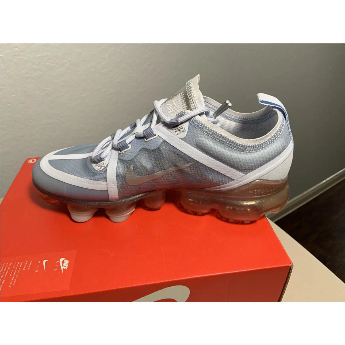 Nike shoes - Nike Air Vapormax Run Utility - AJ2617 001 - Blue, Manufacturer: Pure Platinum Blue 2