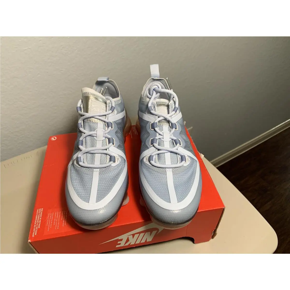 Nike shoes - Nike Air Vapormax Run Utility - AJ2617 001 - Blue, Manufacturer: Pure Platinum Blue 4