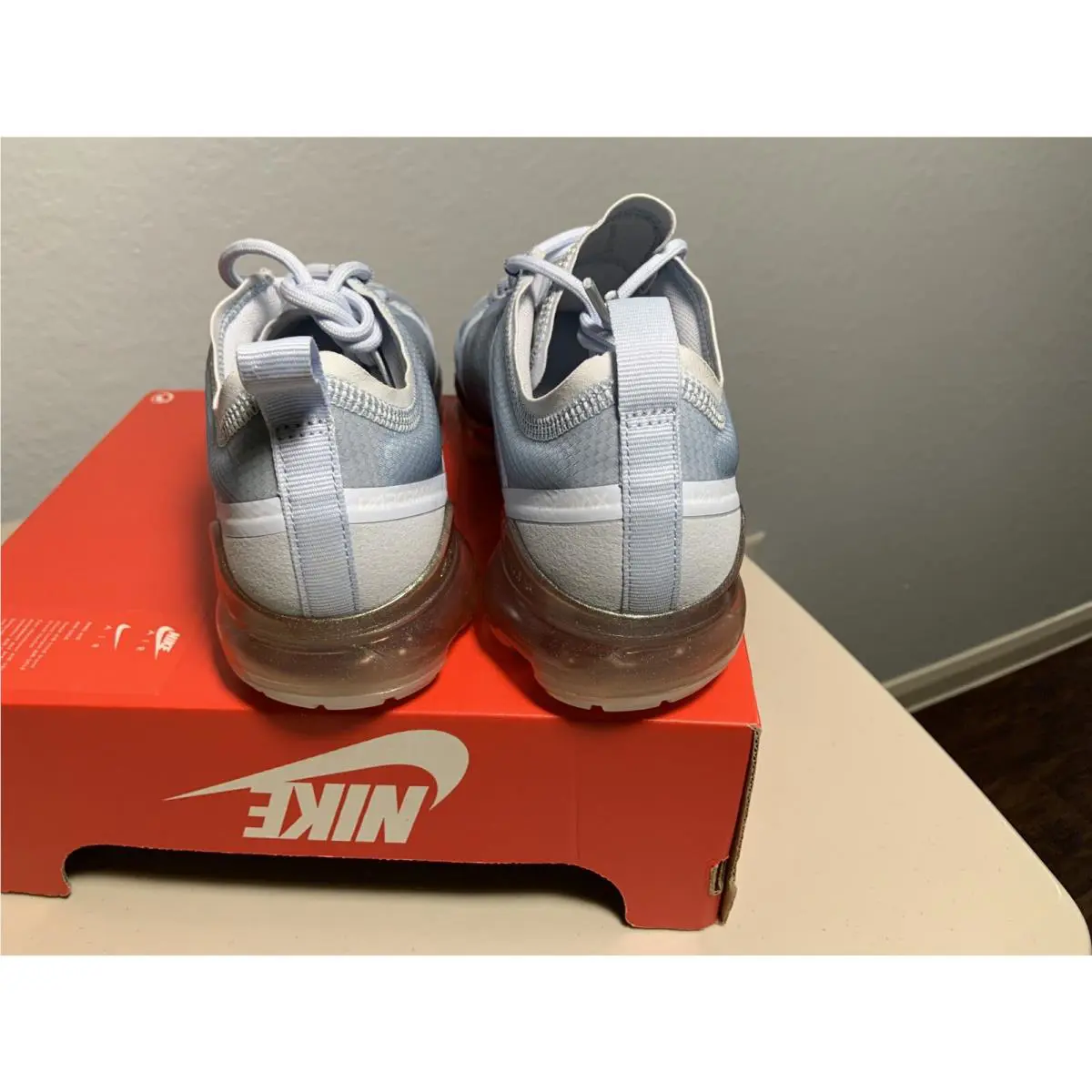 Nike shoes - Nike Air Vapormax Run Utility - AJ2617 001 - Blue, Manufacturer: Pure Platinum Blue 5