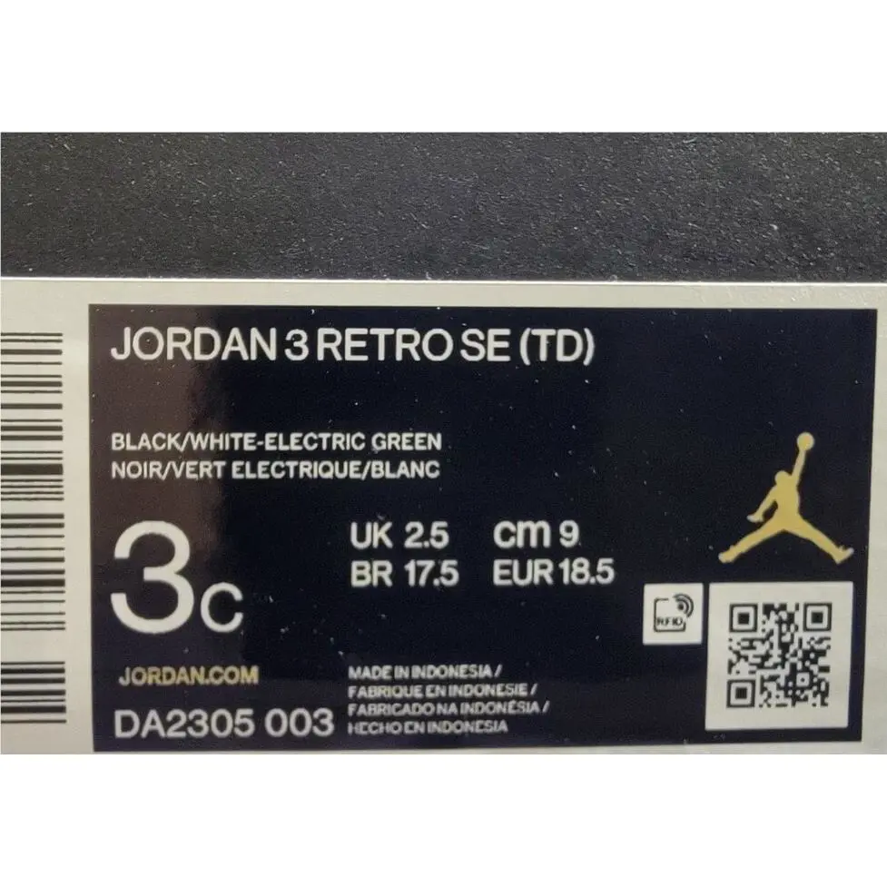 Nike shoes - Jordan 3 Retro - Retro - DA2305-003 - Black 5