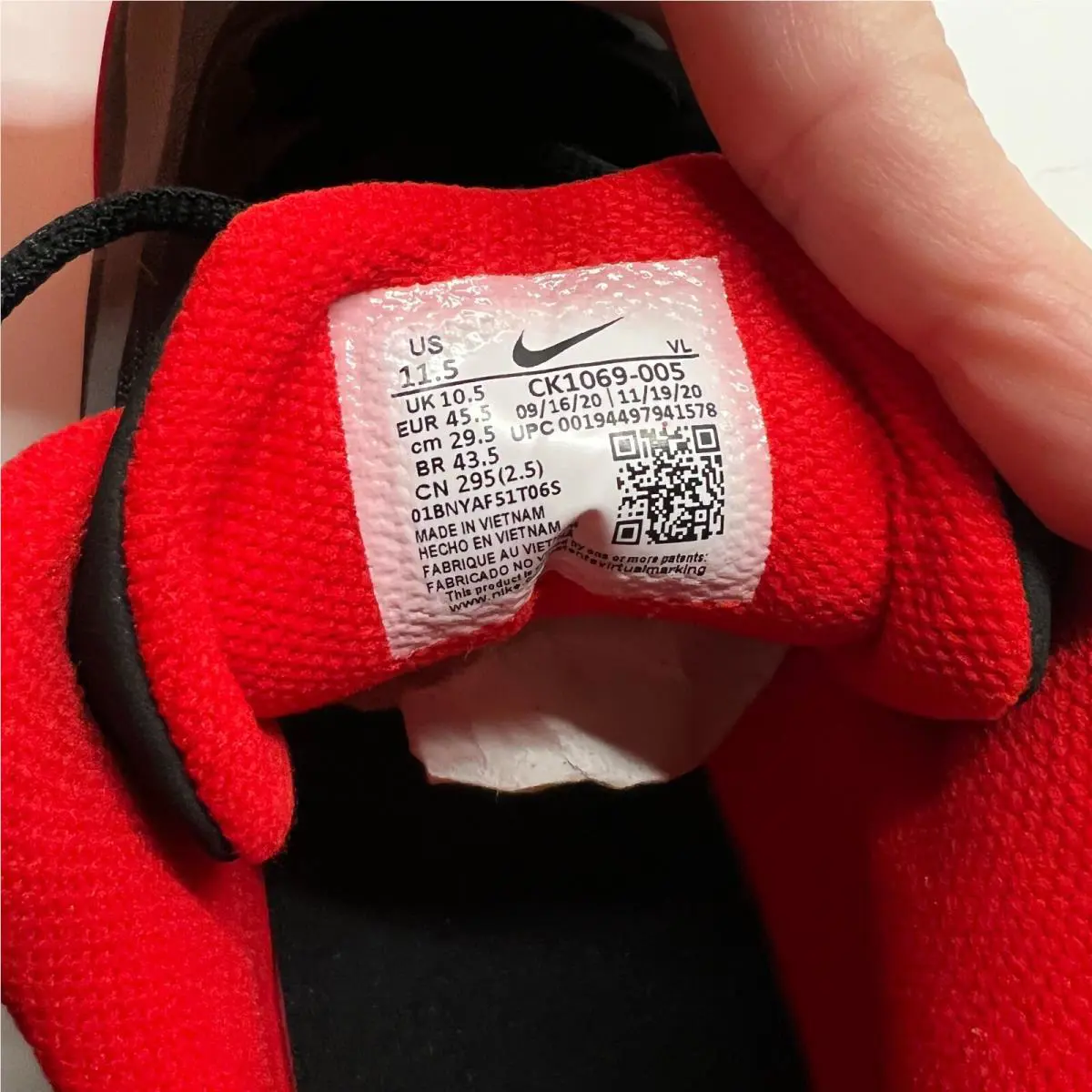 Nike shoes - Nike Precision IV - Precision - Black Gray Red 0