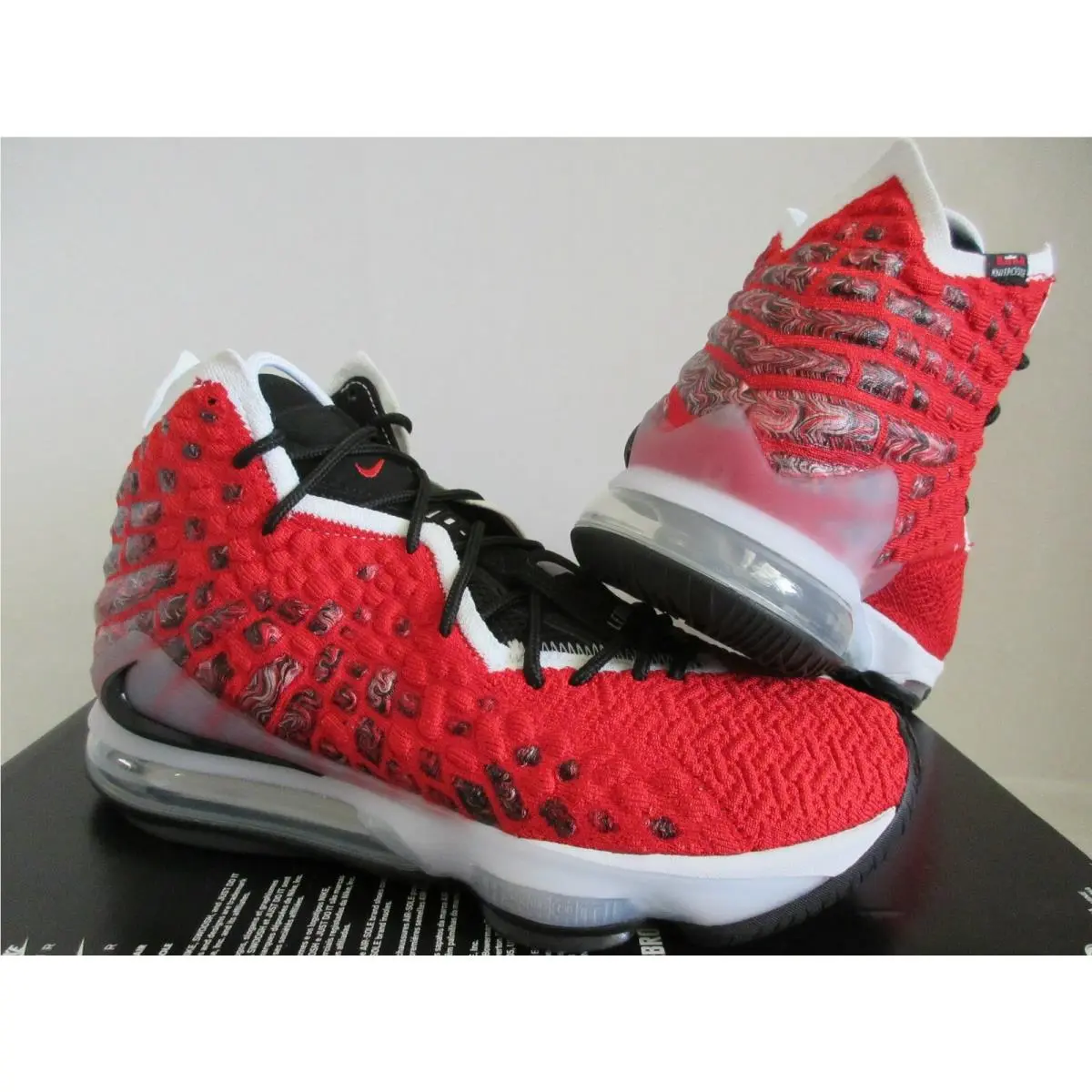 Nike shoes - Nike LeBron 17 - LeBron - BQ3177-601 - Red (UPC: 193657747265) 0