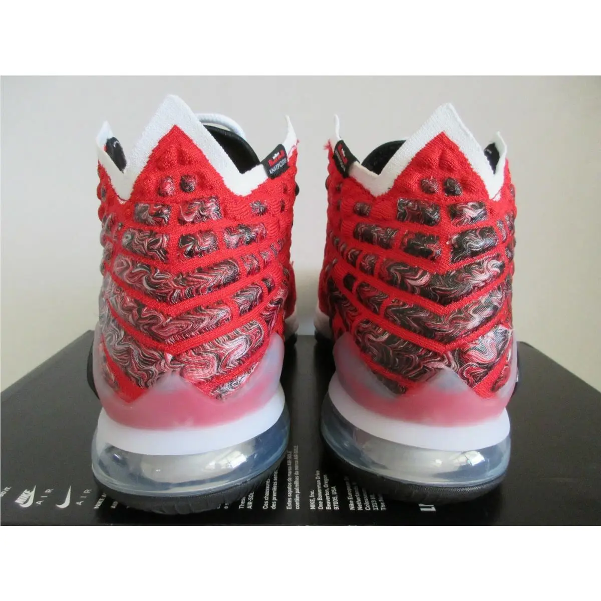 Nike shoes - Nike LeBron 17 - LeBron - BQ3177-601 - Red (UPC: 193657747265) 2