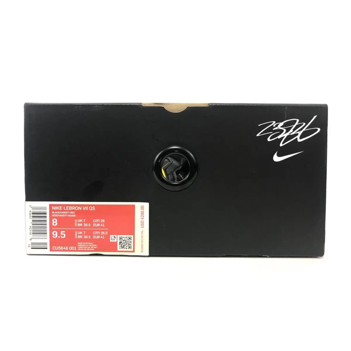 Nike shoes - Nike Air Max LeBron 7 - CU5646-001 - Black (UPC: 0193657921108) 10