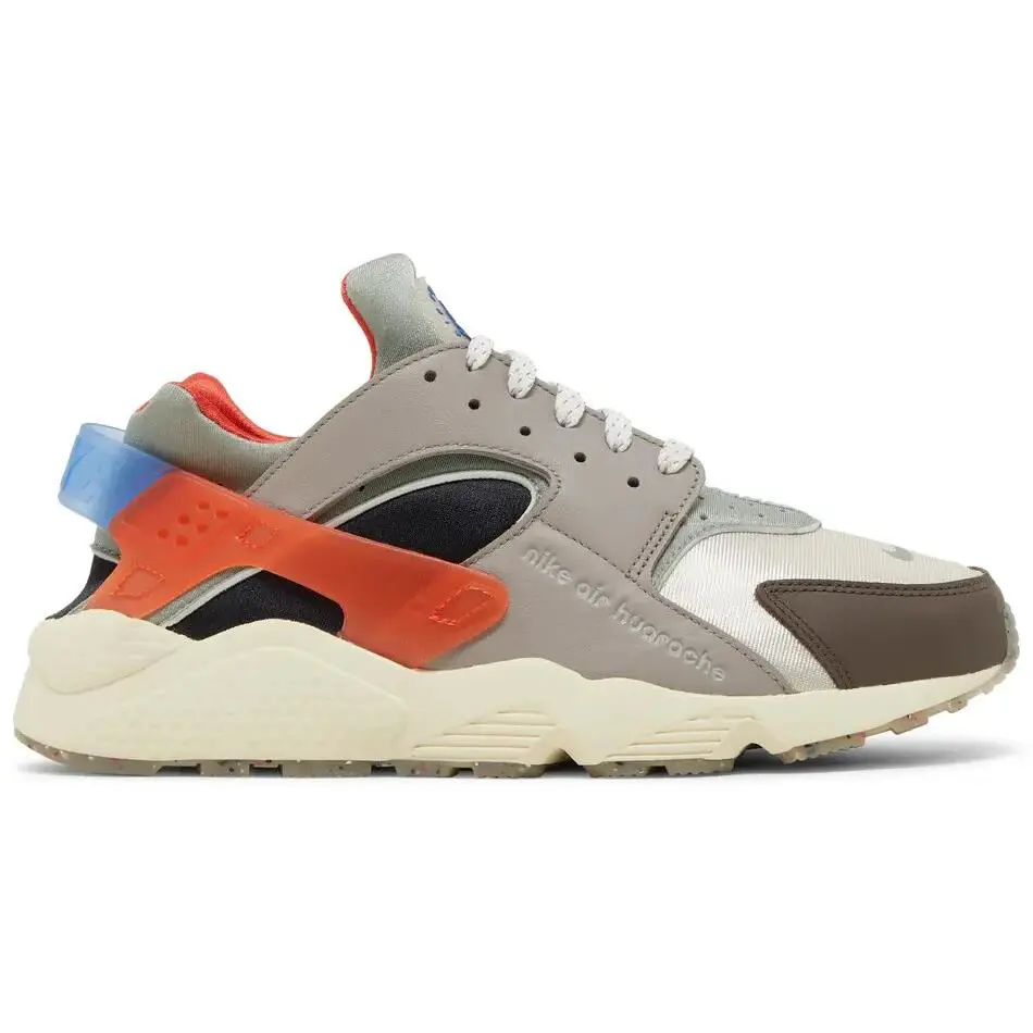Nike Air Huarache Premium Enigma Stone Brown Black DV0781-001 Men`s 10 - Brown