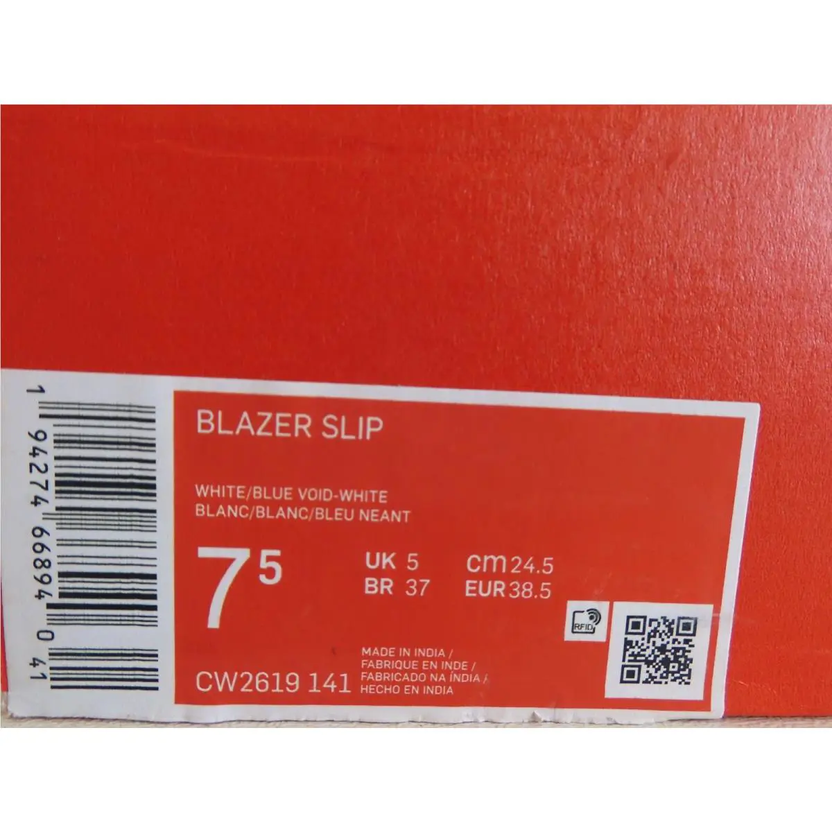 Nike shoes - Nike Blazer Slip - Blazer Slip - CW2619-141 - White (UPC: 194274668940) 3