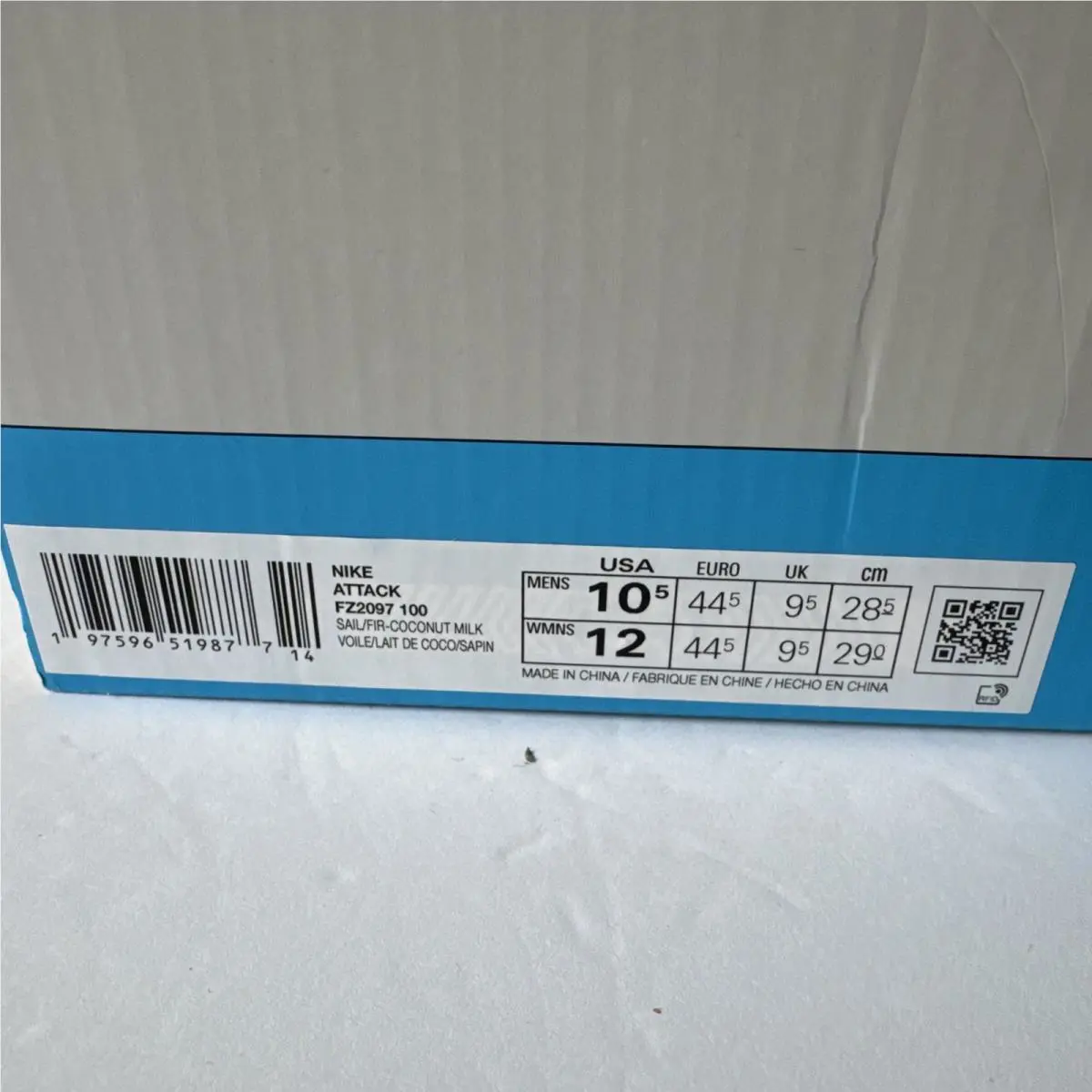 Nike shoes - NIKE ATTACK - ATTACK - FZ2097-100 - Green (UPC: 197596519877) 5