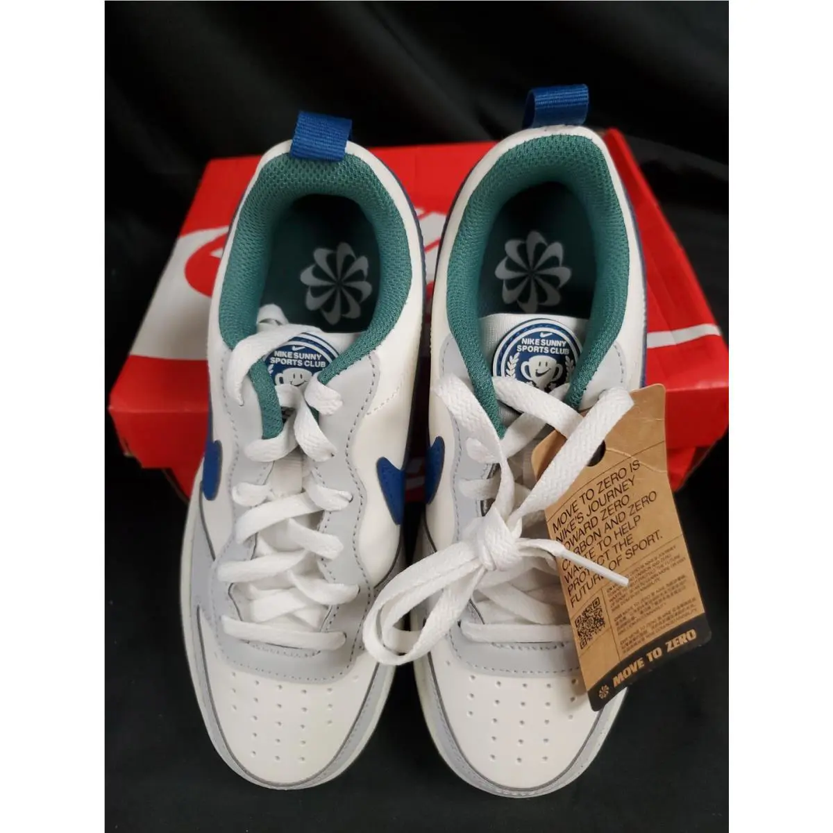 Nike shoes - Court Borough Low Recraft Gs - HM3722-141 - White (UPC: 197599589648) 5