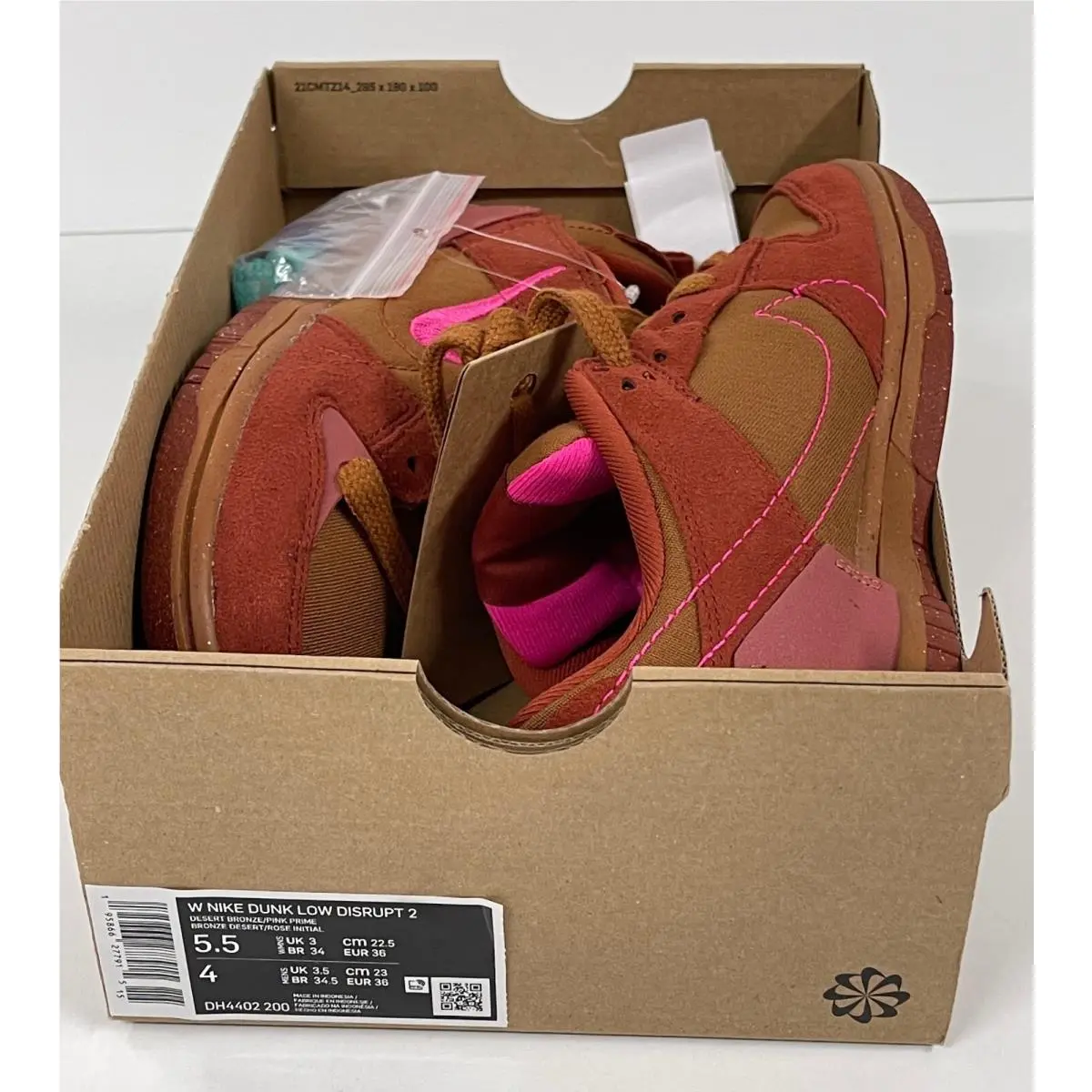 Nike shoes - NIKE DUNK LOW DISRUPT 2 - DH4402 200 - Desert Bronze (UPC: 195866277939) 8