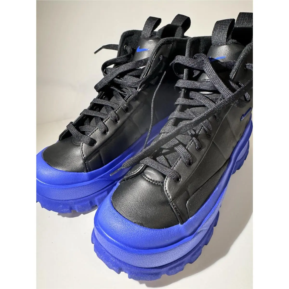 Nike Blazer Roam High Hiking Trail Winter Boots Women 8 FQ9065 Black Blue