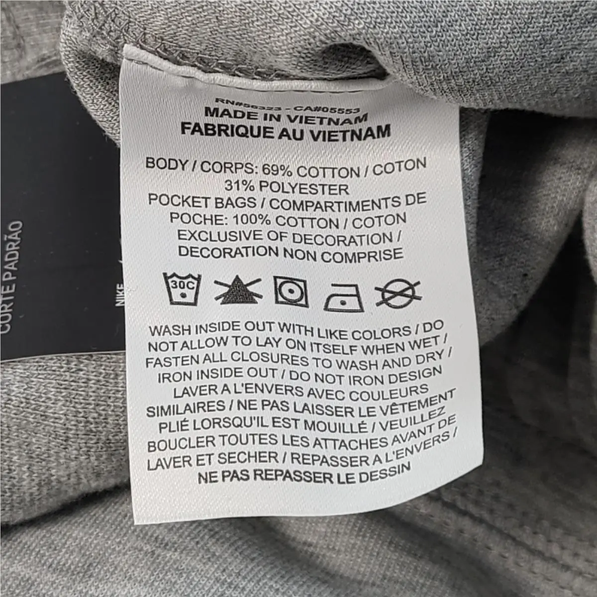 Nike clothing - Gray (UPC: 194495901604) 6