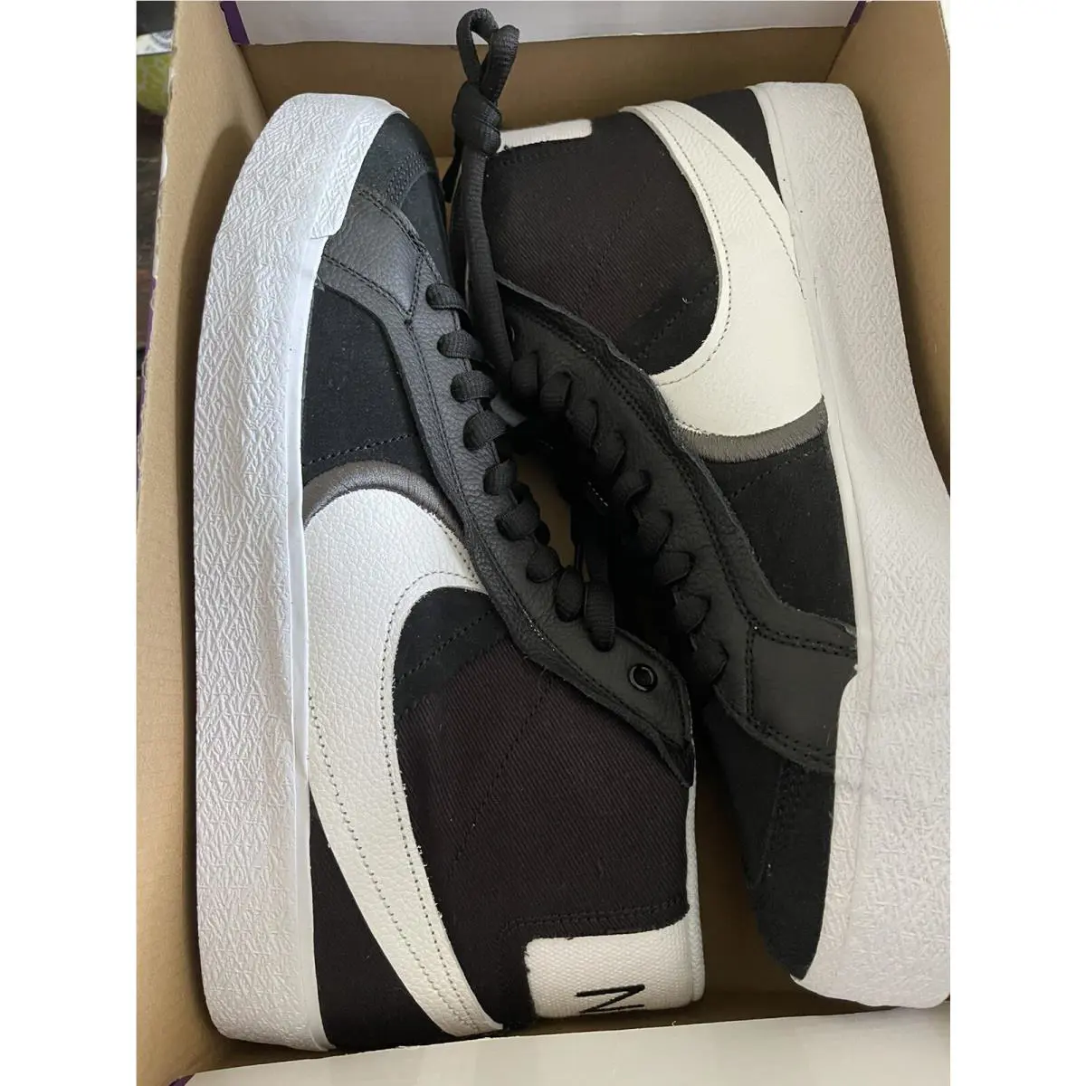 Nike shoes - SB Zoom Blazer Mid - Zoom Blazer Mid - DR9144-001 - Black (UPC: 0196151871702) 4