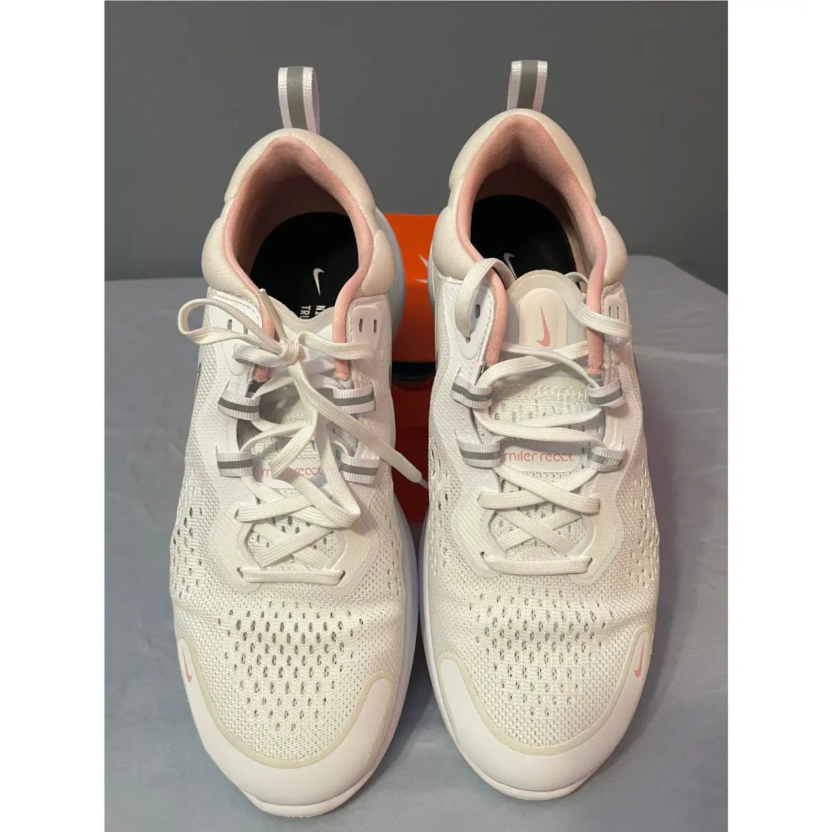 Nike shoes - Nike React Miler - React Miler - CW7136 - White (UPC: 195237011834) 0