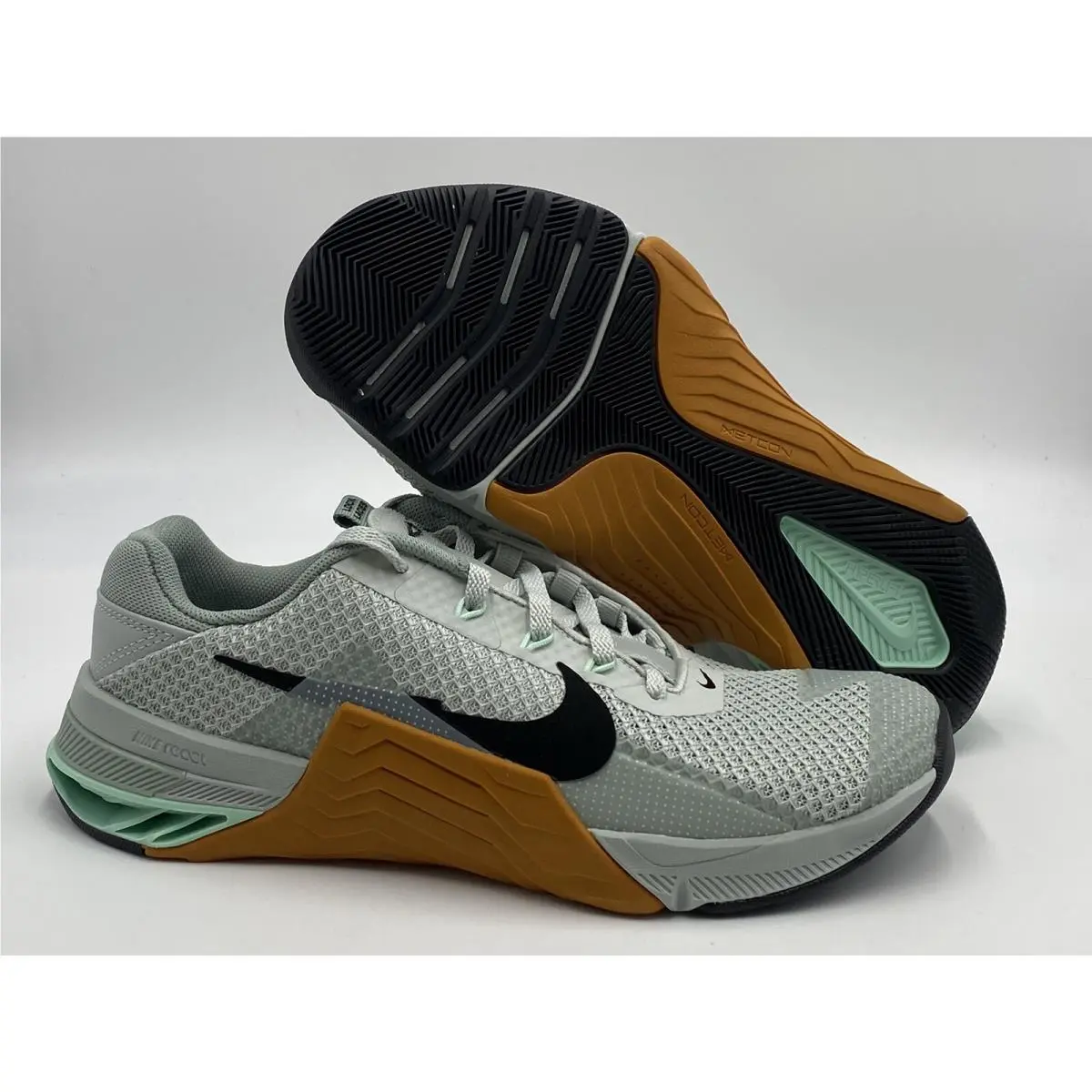 Nike Metcon 7 Light Silver/blck CZ8281 003 US Men SZ 8