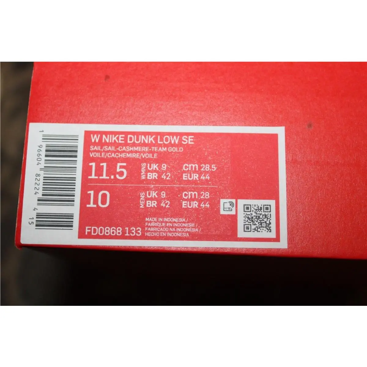Nike shoes - Nike Dunk Low - Dunk Low - FD0868-133 - Ivory 9