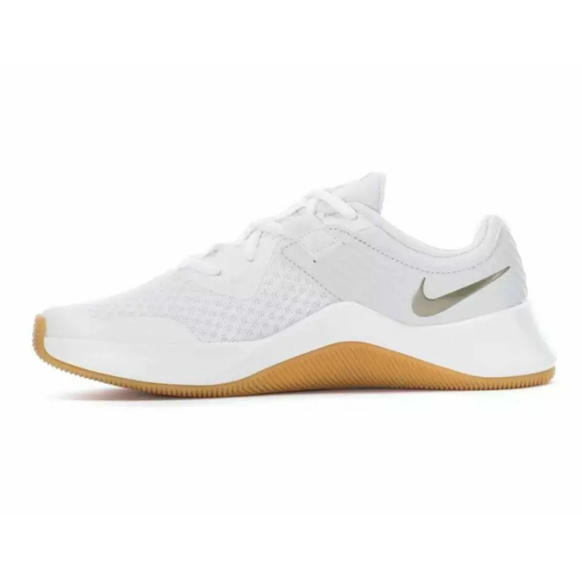 Nike shoes - white/metalic gold star-platinum tint 1
