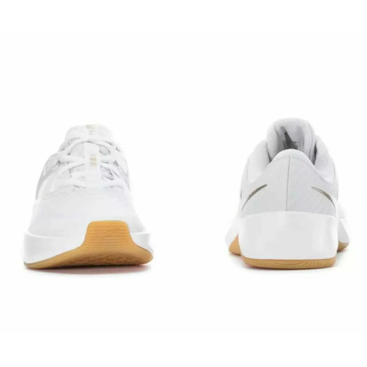 Nike shoes - white/metalic gold star-platinum tint 3