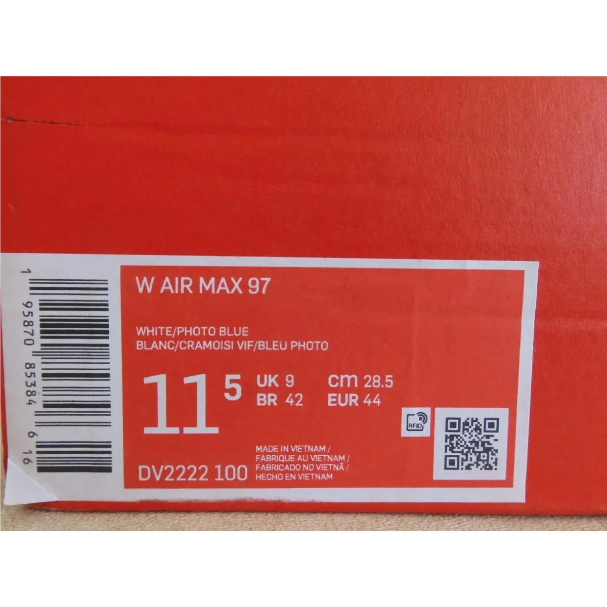 Nike shoes - Nike Air Max 97 - Air Max - DV2222-100 - White (UPC: 195870853846) 3