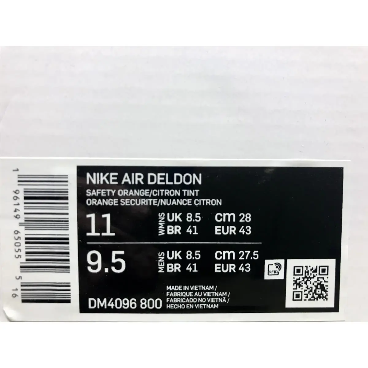 Nike shoes - Nike Air Deldon - Air Deldon - DM2362-100 - Orange (UPC: 196149650555) 3