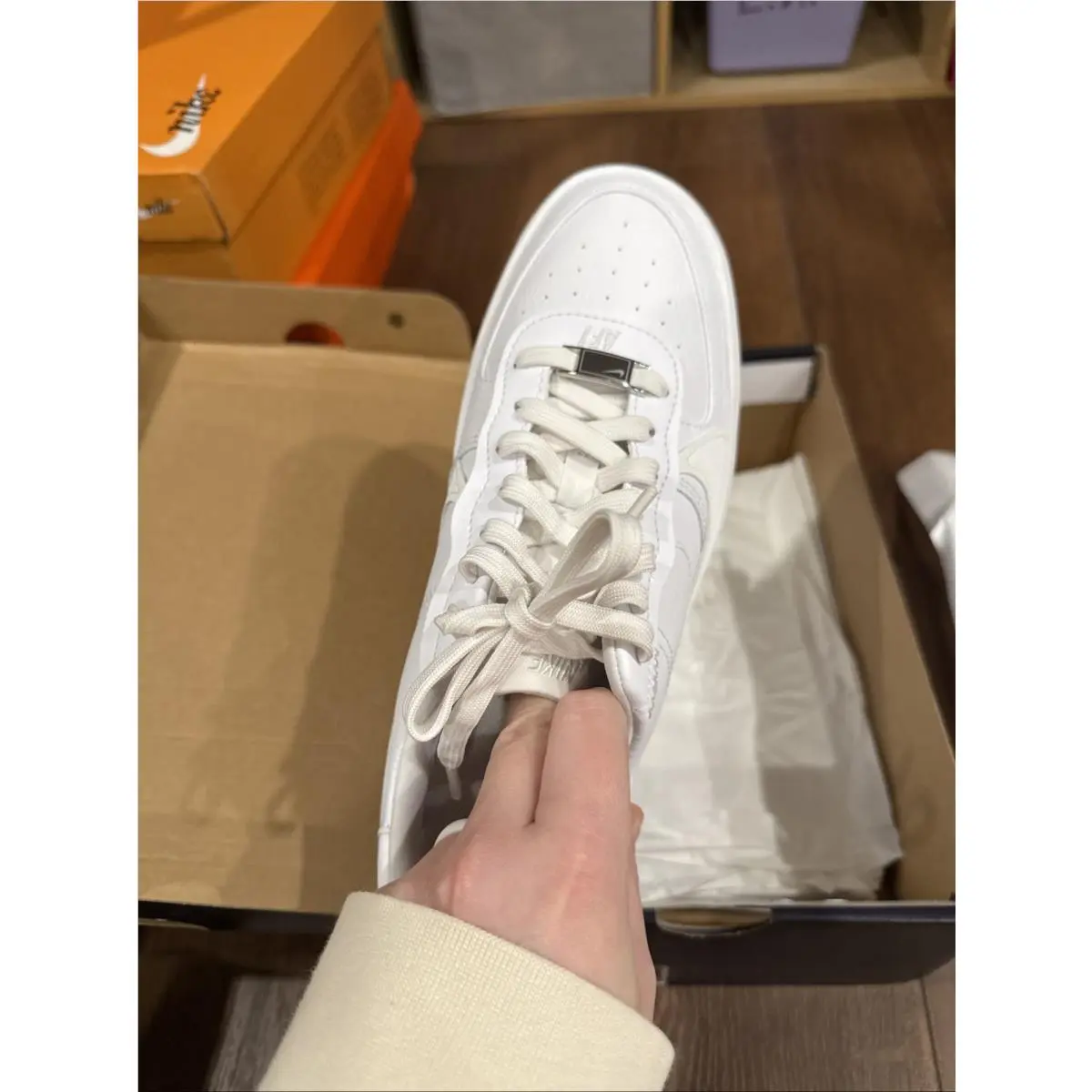 Nike shoes - Nike Air Force 1 - Air Force - DJ9946-100 - White 2