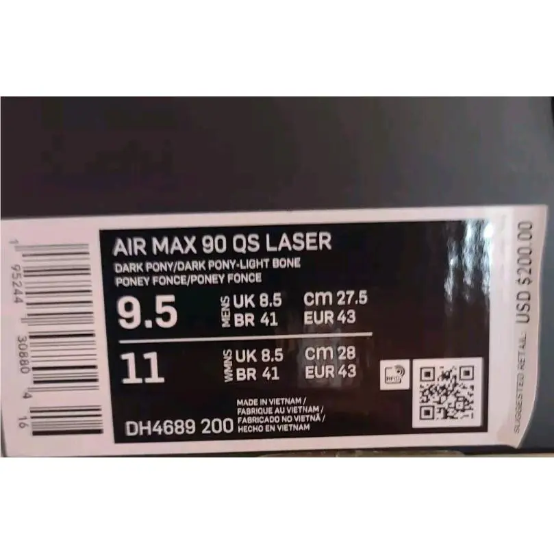 Nike shoes - Nike Air Max 90 - Air Max - DH4689 200 - Brown 2