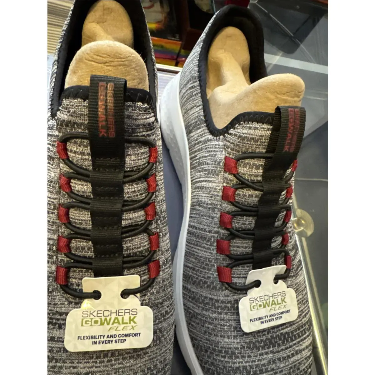 Skechers shoes - SKECHERS GO WALK FLEX - WALK FLEX - 216484/WBK - White/Black 6
