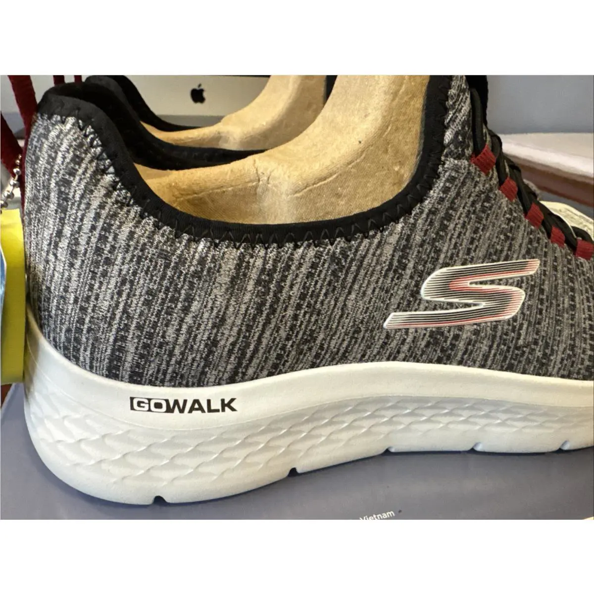 Skechers shoes - SKECHERS GO WALK FLEX - WALK FLEX - 216484/WBK - White/Black 20
