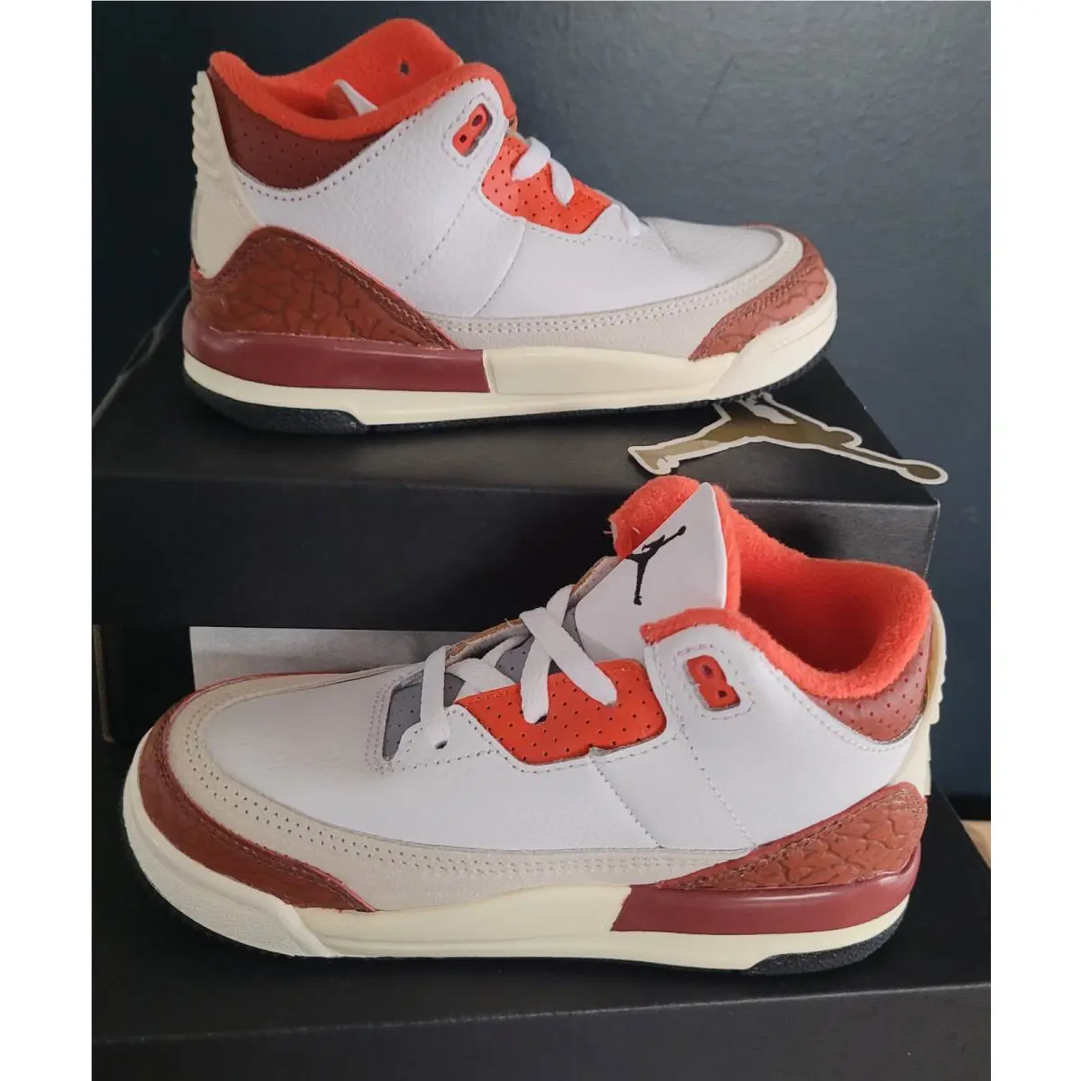 Nike shoes - Jordan 3 Retro SE - Retro - WHITE/BLACK/MARS STONE (UPC: 196153224698) 1
