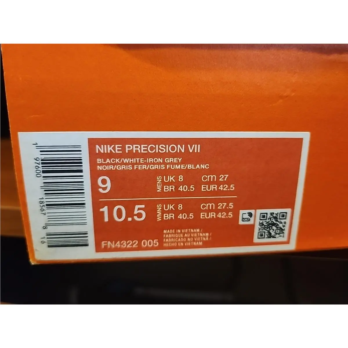 Nike shoes - Nike Precision 7 - Precision - FN4322-002 - Black 2
