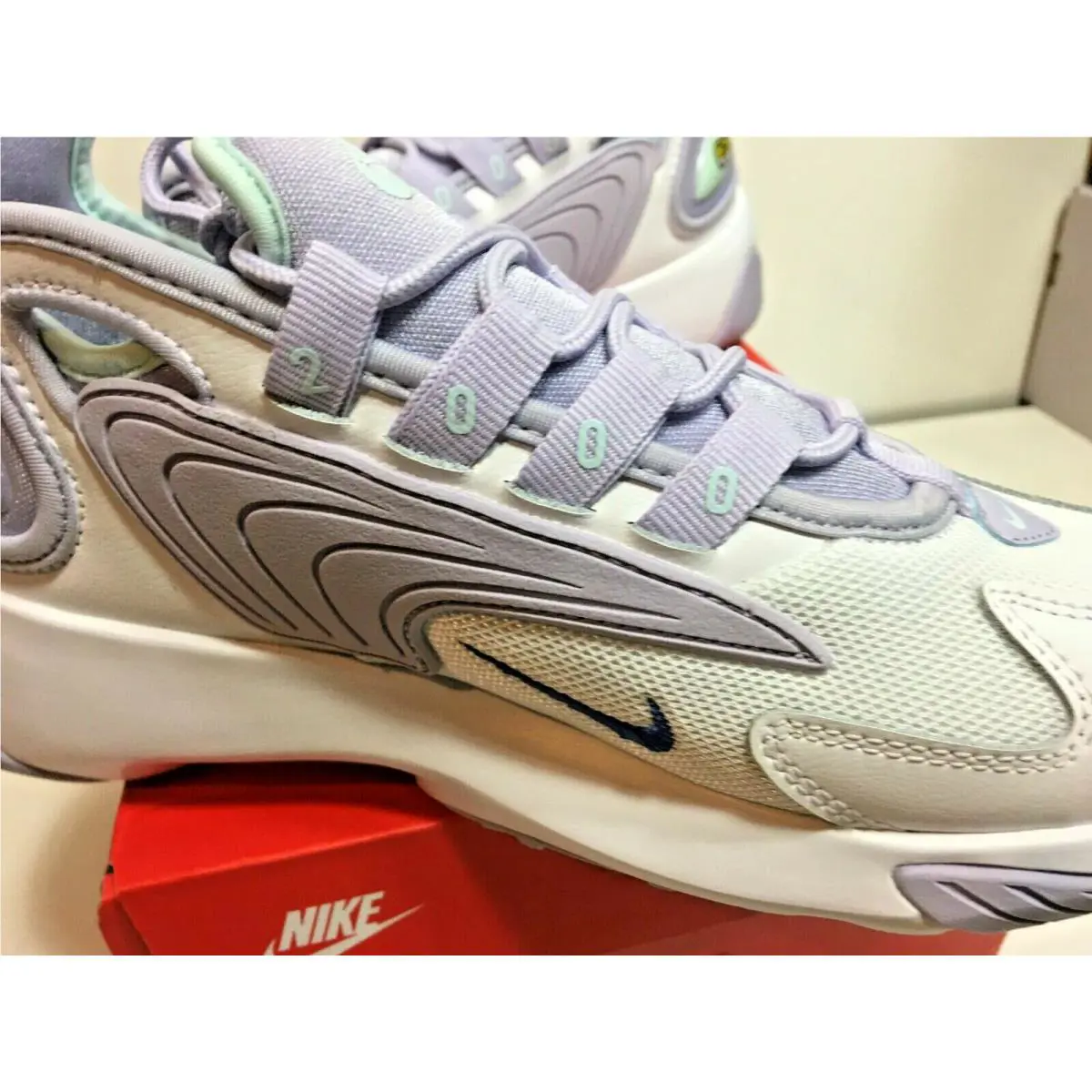 Nike shoes - Zoom 2k - Zoom - AO0354 103 - White (UPC: 192499308344) 8