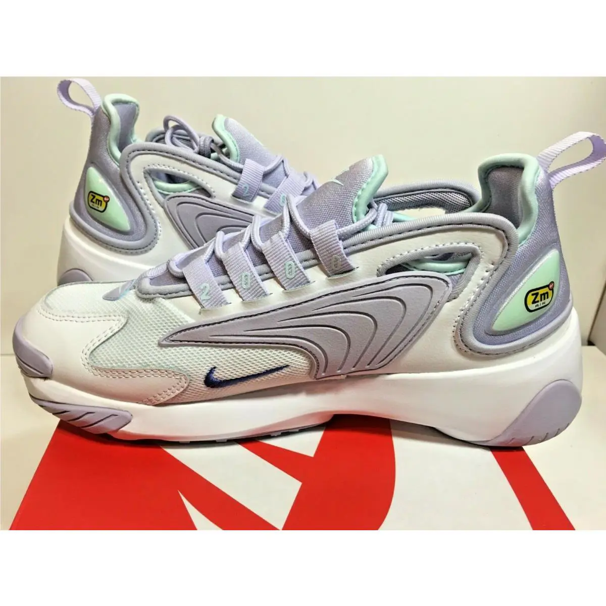 Nike shoes - Zoom 2k - Zoom - AO0354 103 - White (UPC: 192499308344) 10