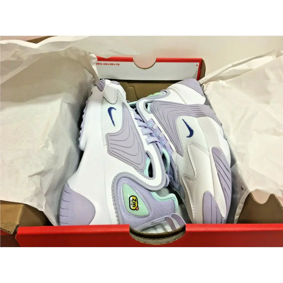 Nike shoes - Zoom 2k - Zoom - AO0354 103 - White (UPC: 192499308344) 4