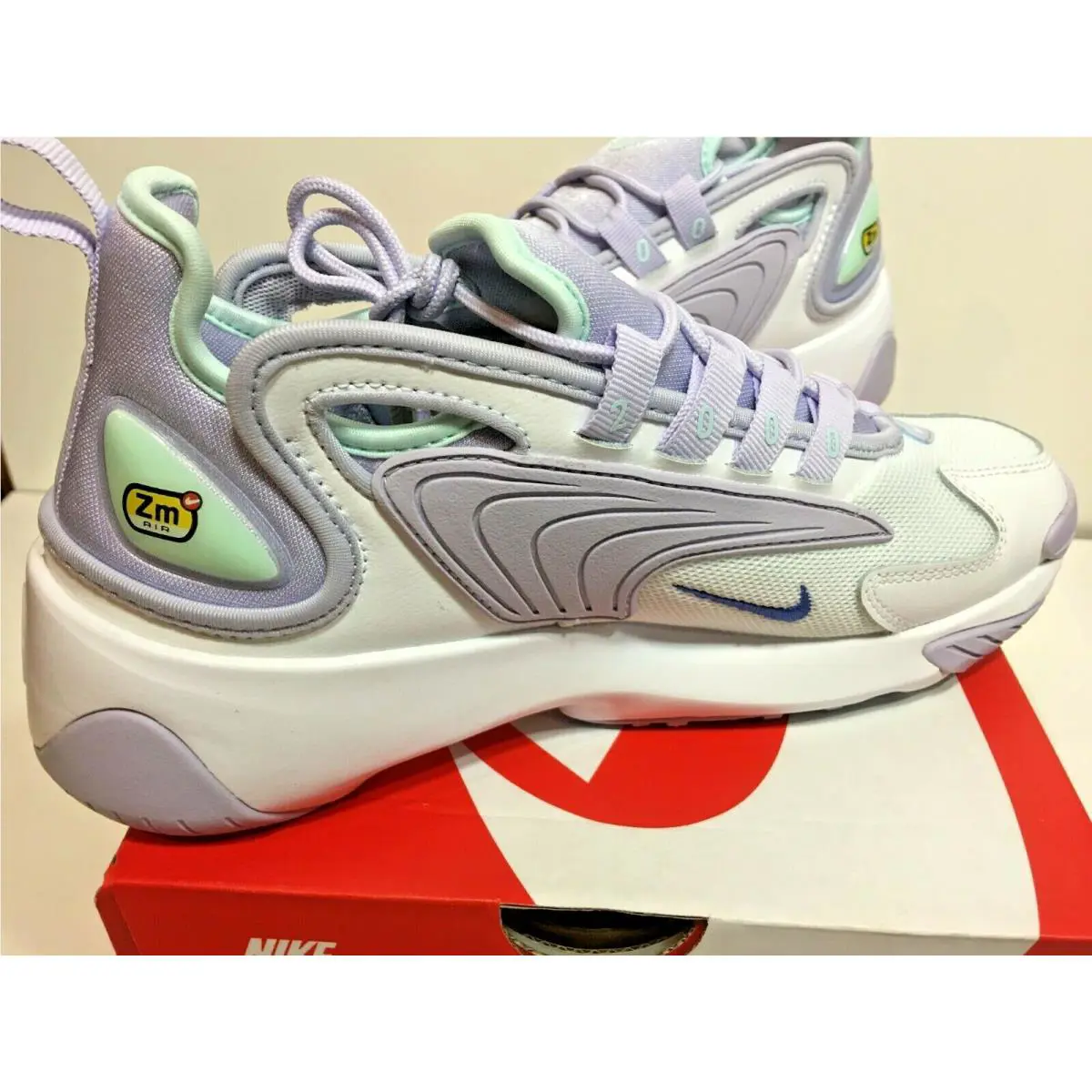 Nike shoes - Zoom 2k - Zoom - AO0354 103 - White (UPC: 192499308344) 5