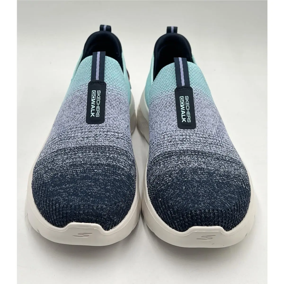 Skechers shoes - GO WALK FLEX CALI SUNSET - 124827 - navy aqua 2