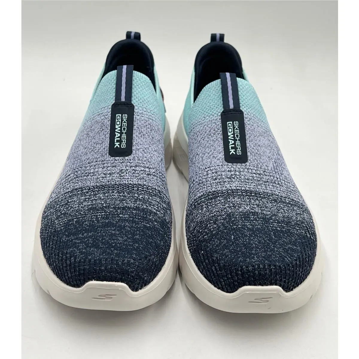 Skechers shoes - GO WALK FLEX CALI SUNSET - 124827 - navy aqua 2