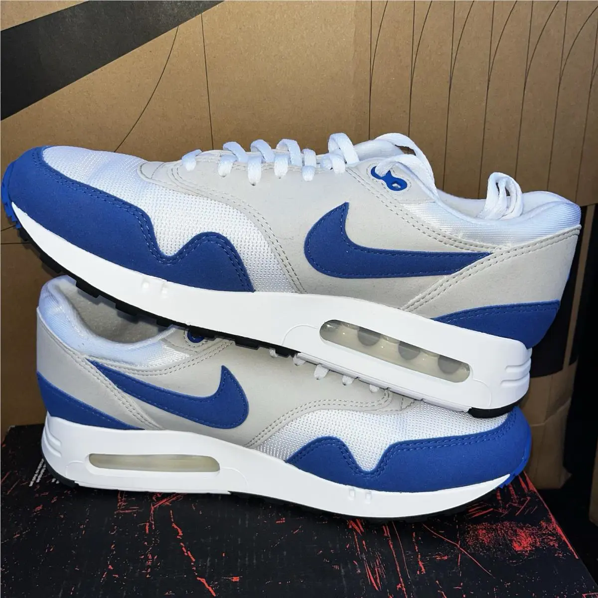 Nike shoes - Nike Air Max - Air Max - DO9844-101 - White/Royal Blue/Neutral Grey/Black 1