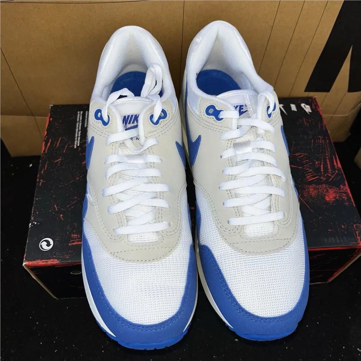 Nike shoes - Nike Air Max - Air Max - DO9844-101 - White/Royal Blue/Neutral Grey/Black 2