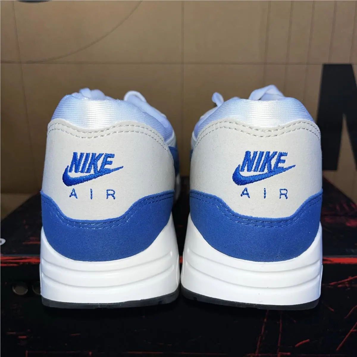 Nike shoes - Nike Air Max - Air Max - DO9844-101 - White/Royal Blue/Neutral Grey/Black 3