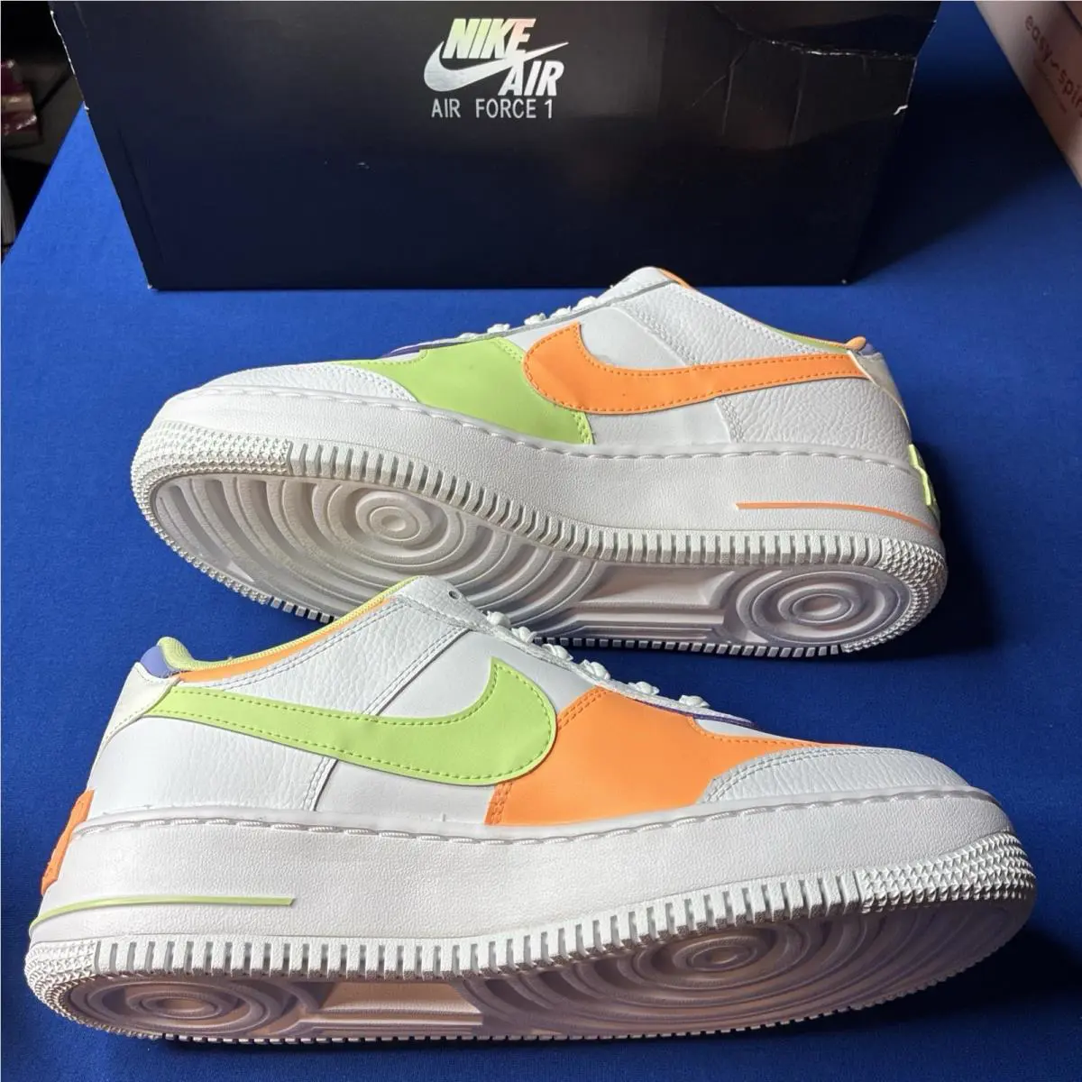 Nike shoes - Nike Air Force 1 Shadow - DX3718-100 - White Peach Cream 0