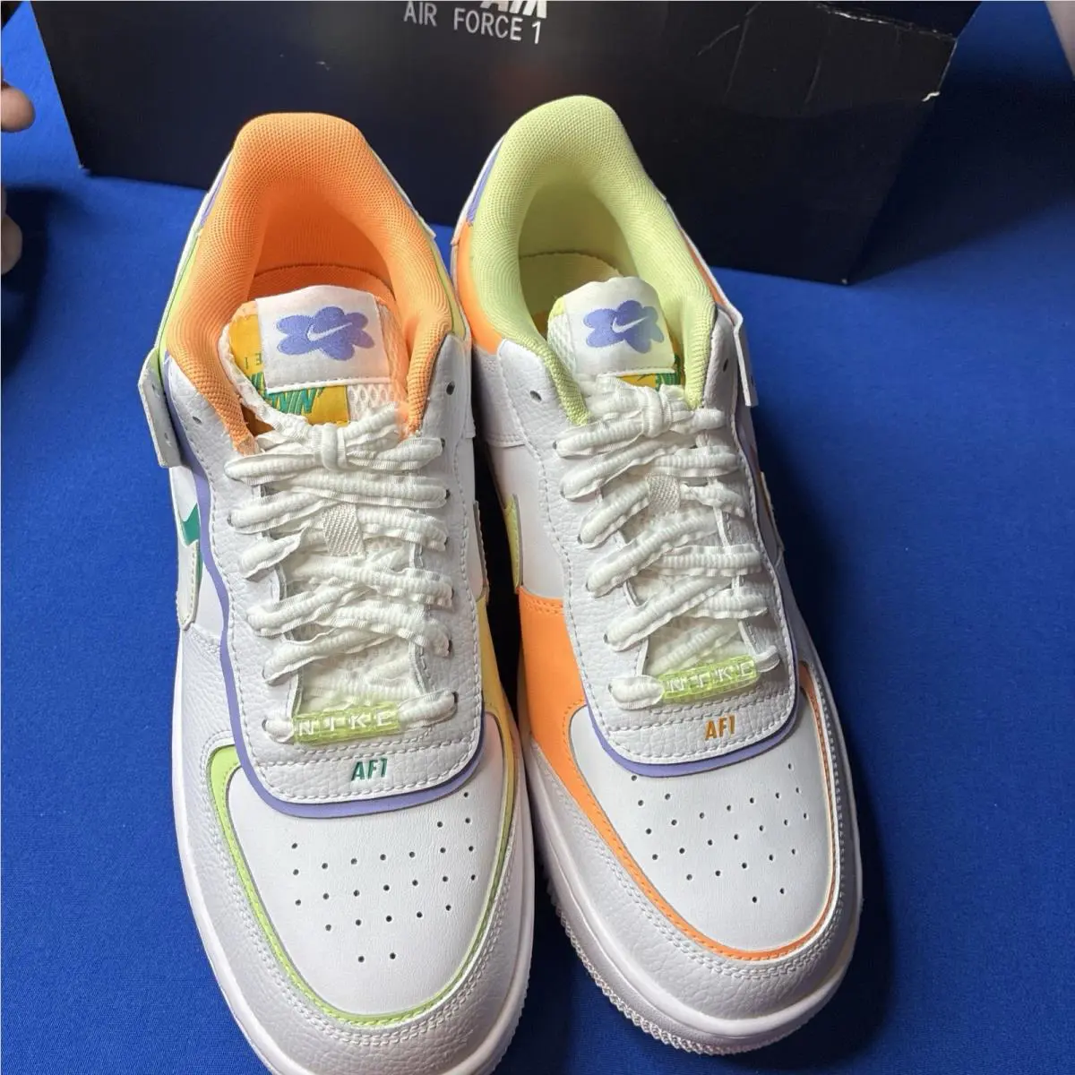 Nike shoes - Nike Air Force 1 Shadow - DX3718-100 - White Peach Cream 1